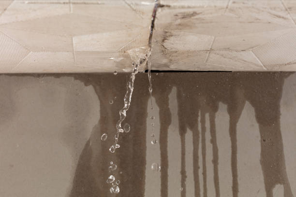Professional Water Damage Restoration technician working in Arlington, TX